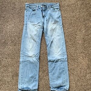 Men’s relaxed fit bootcut jeans
